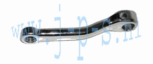 CRANCK LINKS 124 MM MIDDELPUNT GAT-MIDDELPUNT GAT