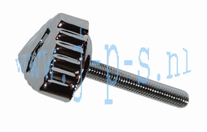MOTORSCHERMBOUT CHROOM 36 MM