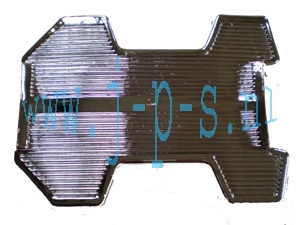 VOETENPLANK CHROOM
