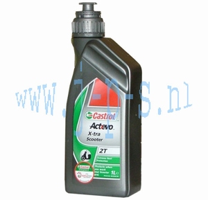 TWEETAKT OLIE CASTROL ACT-EVO (HALF SYNTHETISCH)