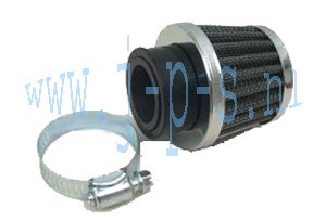 POWERFILTER KORT RECHT 28MM AANSLUITING