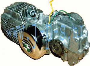 MOTORBLOK MAGNUM X KOMPL MET KICK EN 12 V ONTST