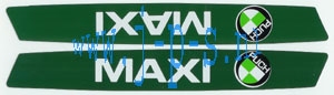 STICKERSET TANK MAXI GROEN/WIT