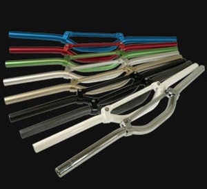 STUUR ROADRACER ALUMINIUM BLAUW HOOGTE 13 CM TNT