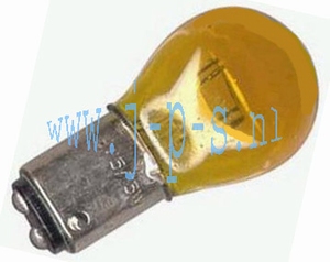 LAMP 6 VOLT 20/20 W DUPLO (BA 15) GEEL OP=OP