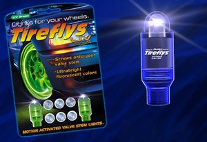 VENTIELDOPSET TIREFLY UV BLAUW