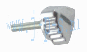 MOTORSCHERMBOUT CHROOM 24 MM