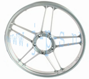 STERWIEL 17" LELEU (ZONDER NAAF) ZILVER