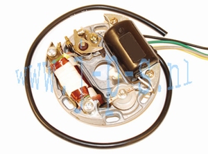 ONTSTEKING / STATOR  6 VOLT 15/5/3 WATT TYPE BOSCH