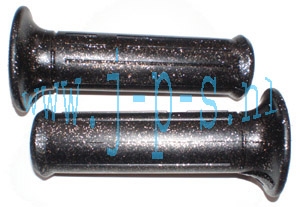 HANDVATTEN KORT GLITTER ZWART(ARIETE)