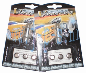 VENTIELDOPSET TIREFLY LED BLAUW
