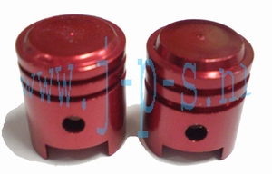 VENTIELDOPSET ZUIGERMODEL ROOD
