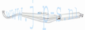 UITLAAT JAMARCOL (GELIJK AAN BULLET) CHROOM/ ALUMINIUM