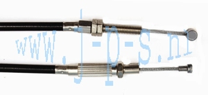 KABEL REM VOOR + 10 CM COMPLEET ALS ORIGINEEL 1E KWALITEIT