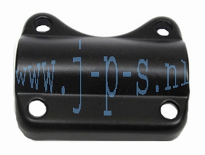 STUURKLEM EBR 28MM ZWART