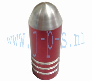 VENTIELDOPSET KOGELMODEL ROOD