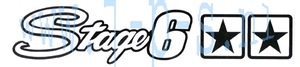 STICKER (PLOT) STAGE 6 + STERREN ZWART