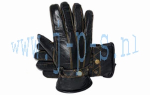 WINTER HANDSCHOENEN ZWART LEDER