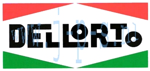 DELLORTO STICKER EXTRA GROOT 80x160 MM