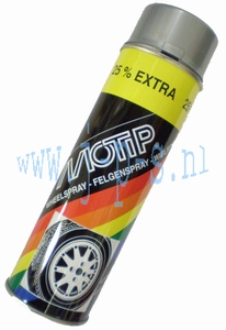 SPUITLAK VELGENSPRAY 500 ML ZILVER