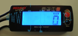 TOEREN/TEMPERATUURMETER DIGI MINI+VERLICHTING KOSO