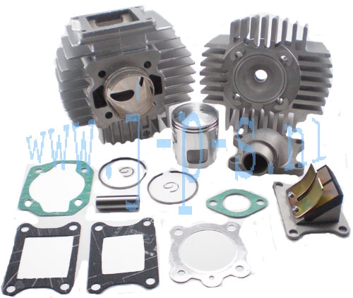 CILINDERKIT 70CC 45MM OM+MEMBRAAN+SPRUITSTUK HRR