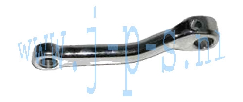 CRANCK LINKS 124 MM MIDDELPUNT GAT-MIDDELPUNT GAT