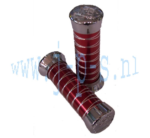 HANDVATTEN LANG (XX) CHROOM-ROOD