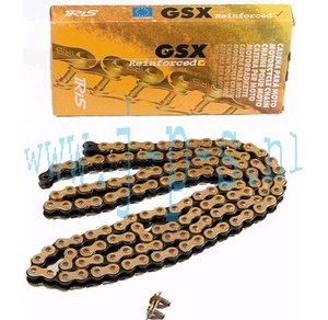 KETTING 128 SCHAKELS 1E KW IRIS GSX GOLD