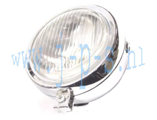 KOPLAMP ROND CHROOM