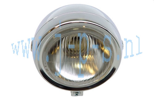 KOPLAMP ROND CHROOM