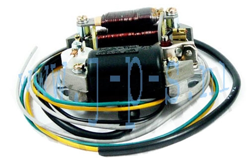 ONTSTEKING / STATOR  6 VOLT 15/5/3 WATT TYPE BOSCH