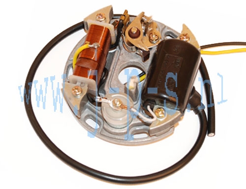 ONTSTEKING / STATOR  6 VOLT 17 WATT TYPE BOSCH