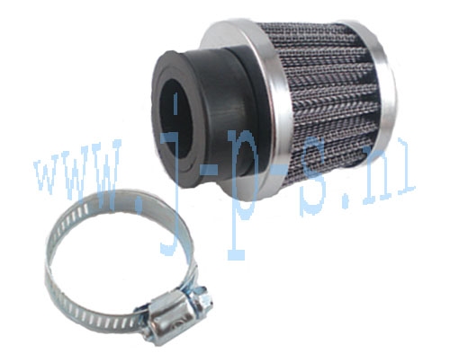 POWERFILTER KORT RECHT 28MM AANSLUITING
