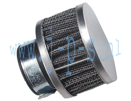 POWERFILTER KORT RECHT 28MM AANSLUITING