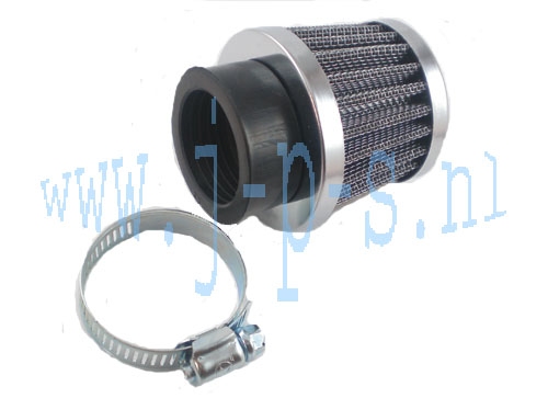 POWERFILTER KORT RECHT 30MM AANSLUITING