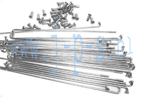 SPAAKSET 36 STUKS MET NIPPEL(GECADMEERD)