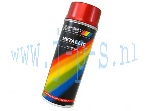 SPUITLAK 400 ML METALIC ROOD