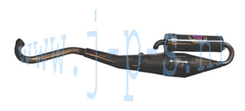 UITLAAT DMP MET CARBON EINDDEMPER(TERUGLOOP)