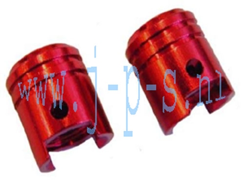 VENTIELDOPSET ZUIGERMODEL ROOD