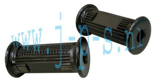 VOETSTEUNAS RUBBERSET ZWART (VOOR VASTE DOORSTEEK AS)