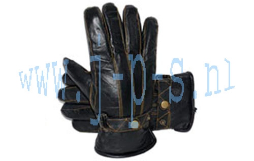 WINTER HANDSCHOENEN ZWART LEDER