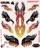 EYES TRIBAL STICKERSET HOT DECO VEL 200 X 240 MM