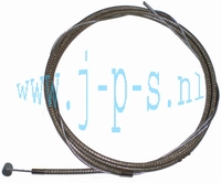 KABEL MET GROTE NIPPEL COMPLEET CARBONLOOK