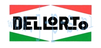 DELLORTO STICKER MIDDEL 50x100 MM