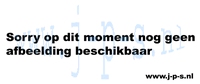 STICKER ALIEN ANGRY BLAUW